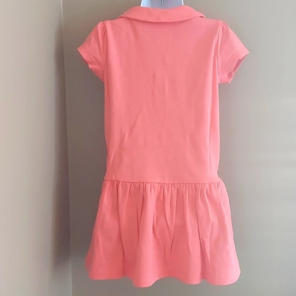 Gymboree polo uniform dress  - salmon pink - size 4